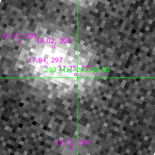M31-004334.50 in filter B on MJD  57958.260
