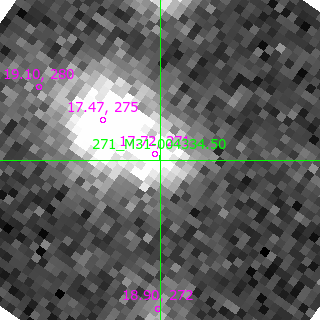 M31-004334.50 in filter B on MJD  58342.260