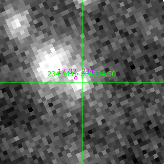 M31-004334.50 in filter I on MJD  60172.210