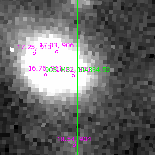 M31-004334.50 in filter R on MJD  56537.180