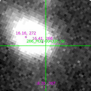 M31-004334.50 in filter R on MJD  57928.320