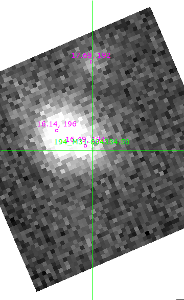 M31-004334.50 in filter R on MJD  60469.380