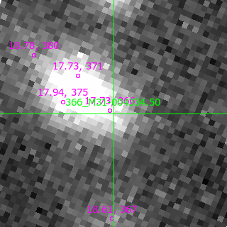 M31-004334.50 in filter V on MJD  58043.050