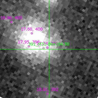 M31-004334.50 in filter V on MJD  58098.070