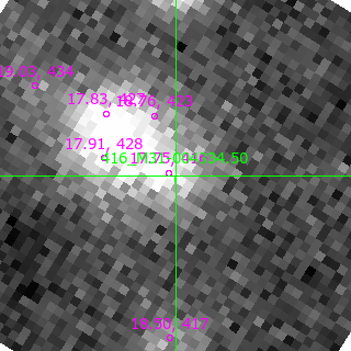 M31-004334.50 in filter V on MJD  58316.240