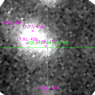 M31-004334.50 in filter V on MJD  58339.260