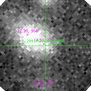 M31-004334.50 in filter V on MJD  58420.010