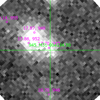 M31-004334.50 in filter V on MJD  58671.350
