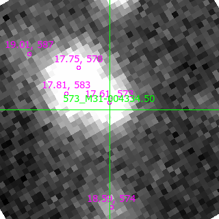 M31-004334.50 in filter V on MJD  59166.140