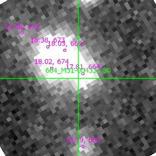 M31-004334.50 in filter V on MJD  59194.120
