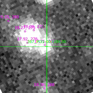 M31-004334.50 in filter V on MJD  60147.270