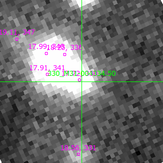 M31-004334.50 in filter V on MJD  60290.060