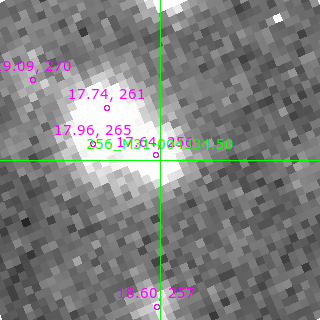 M31-004334.50 in filter V on MJD  60504.340