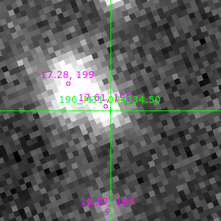 M31-004334.50 in filter V on MJD  60594.070