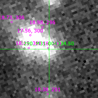 M31-004334.50 in filter V on MJD  60651.110