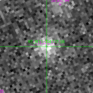 M31-004337.16 in filter B on MJD  60202.100