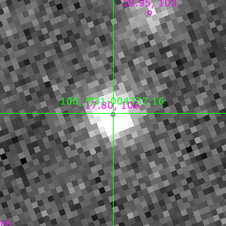 M31-004337.16 in filter B on MJD  60649.080