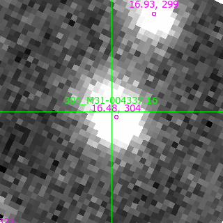 M31-004337.16 in filter R on MJD  57928.320