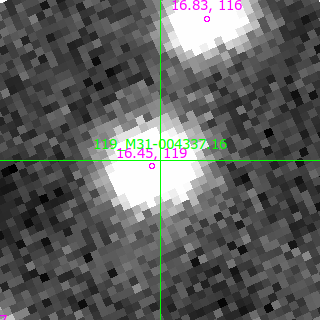 M31-004337.16 in filter R on MJD  60290.080