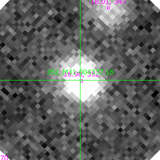 M31-004337.16 in filter V on MJD  58436.040