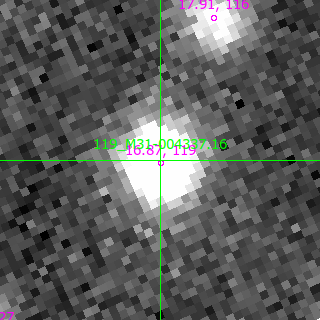 M31-004337.16 in filter V on MJD  60290.080