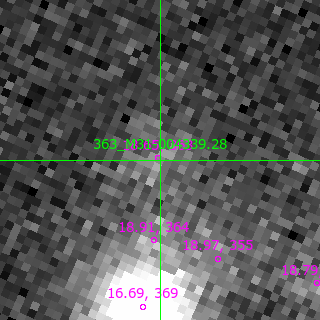 M31-004339.28 in filter B on MJD  57958.260