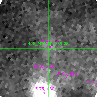 M31-004339.28 in filter I on MJD  58103.080