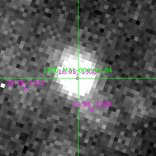 M31-004341.84 in filter R on MJD  57633.350