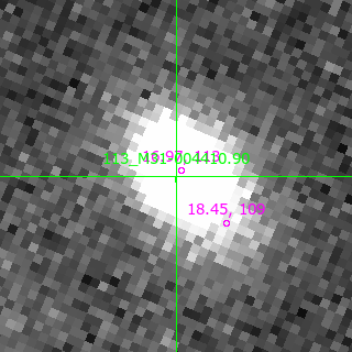 M31-004410.90 in filter B on MJD  58043.060