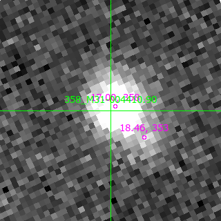 M31-004410.90 in filter B on MJD  60172.170