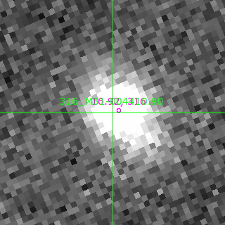 M31-004410.90 in filter B on MJD  60555.130