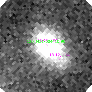 M31-004410.90 in filter V on MJD  58403.080