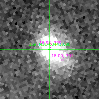 M31-004410.90 in filter V on MJD  60202.100