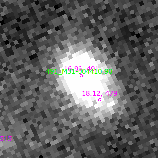 M31-004410.90 in filter V on MJD  60290.100