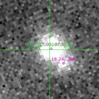 M31-004410.90 in filter V on MJD  60555.130