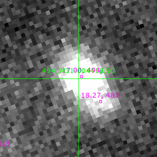 M31-004410.90 in filter V on MJD  60649.080