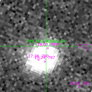 M31-004416.28 in filter B on MJD  57958.260