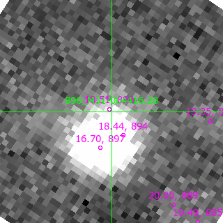 M31-004416.28 in filter B on MJD  58312.260