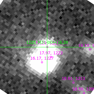 M31-004416.28 in filter R on MJD  58312.260