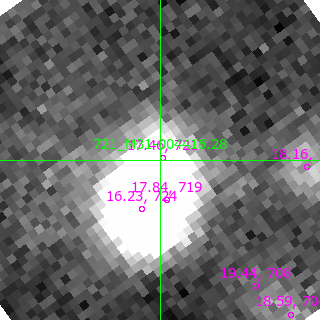 M31-004416.28 in filter R on MJD  58779.050