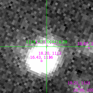 M31-004416.28 in filter V on MJD  57963.260
