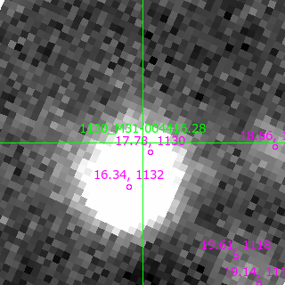 M31-004416.28 in filter V on MJD  57988.220