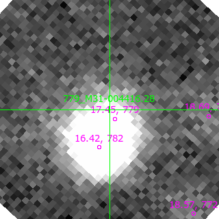 M31-004416.28 in filter V on MJD  58420.010