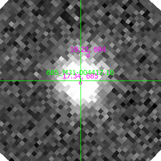 M31-004417.10 in filter B on MJD  58420.010