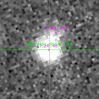 M31-004417.10 in filter B on MJD  60649.080