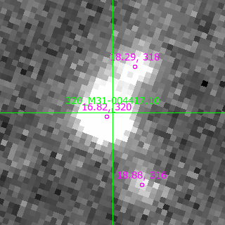 M31-004417.10 in filter R on MJD  57633.300