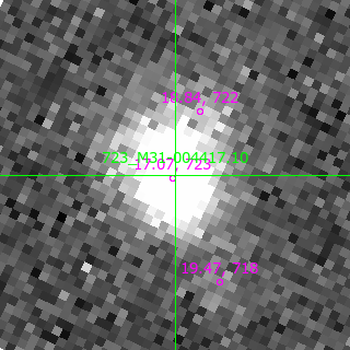M31-004417.10 in filter V on MJD  57928.320