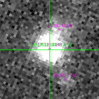 M31-004417.10 in filter V on MJD  57988.220