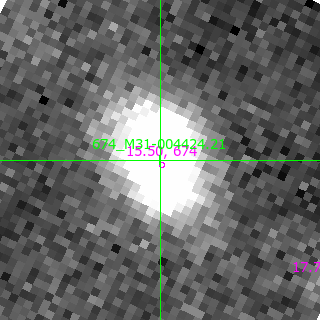 M31-004424.21 in filter I on MJD  57928.340