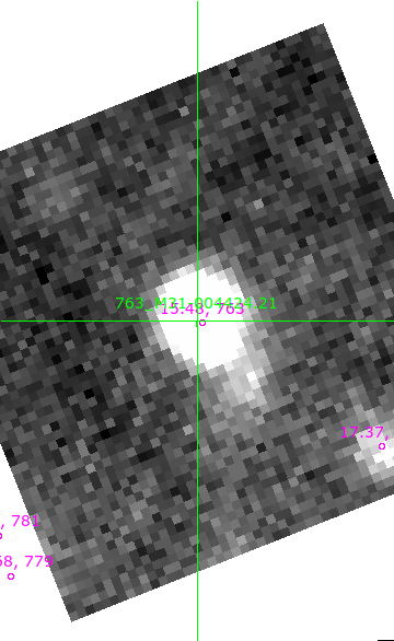 M31-004424.21 in filter I on MJD  60651.110